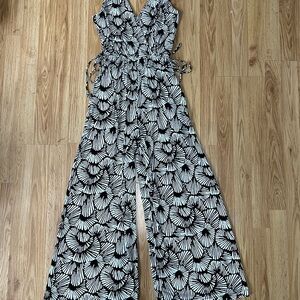 Tommy Bahama Monochrome Floral Jumpsuit